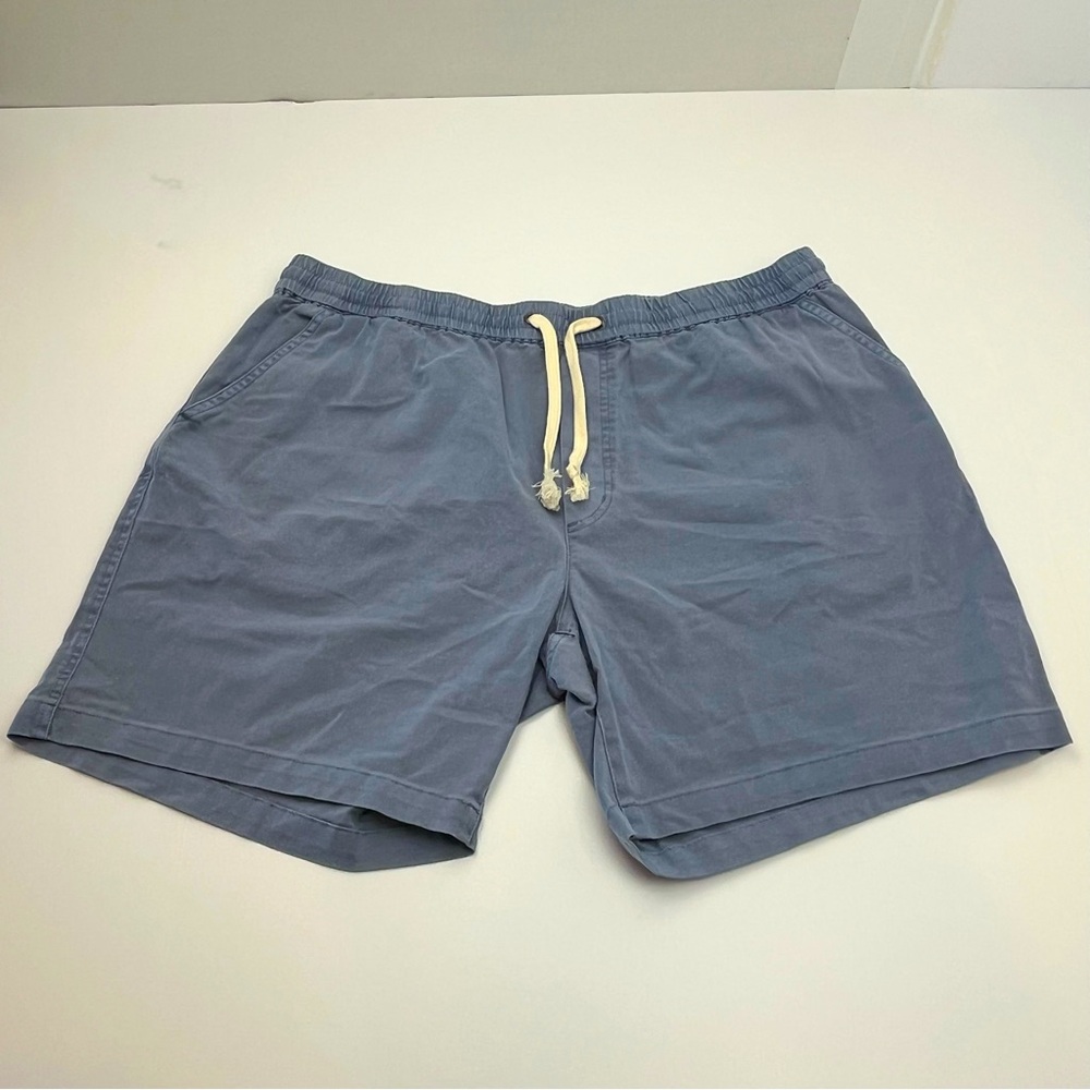 Marine Layer Men’s XXL Faded Blue Shorts Style# 14366‎ Four Pockets Coastal NEW